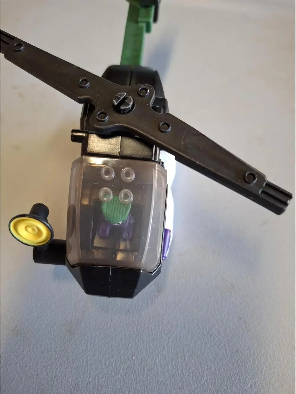 Vintage Joker Helicopter Toy